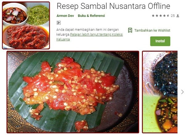 Resep Sambal Nusantara